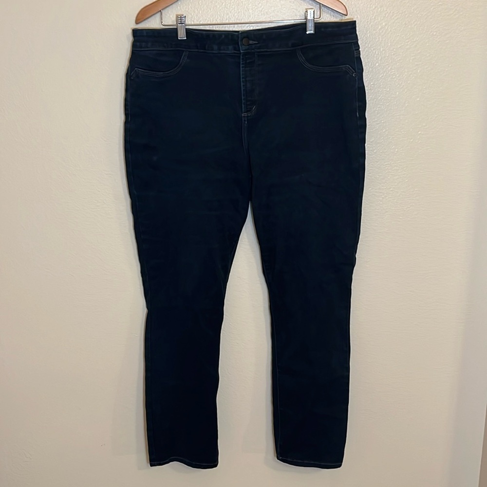 NYDJ Blue High Rise Plus Size Jeans